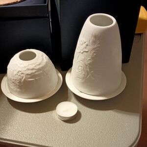 Vintage Sorelle Porcelain Votive Candle Holders